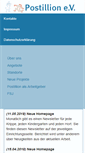 Mobile Screenshot of postillion.org
